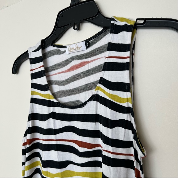 Ava Sky Striped Pocket Tank Dress - Picture 6 of 12